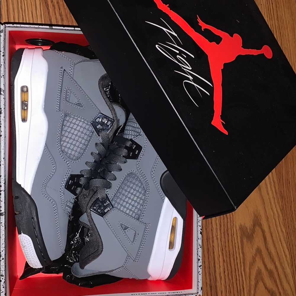 Jordan 4 Retro Cool Grey 2019 (GS)